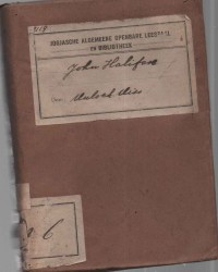 Image of John Halifax. Een Verhaal; John Halifax: Sebuah Kisah