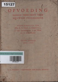 Image of Opvoeding: Indisch Tijdschrift voor Nieuwere Paedagogiek; Pendidikan: Jurnal Hindia untuk Pedagogi Modern