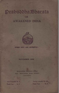 Image of Prabuddha Bharata or Awakened India; Prabuddha Bharata atau India yang Terbangun
