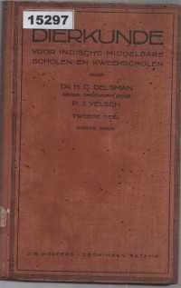 Image of Dierkunde voor Indische Middelbare Scholen en Kweekscholen; Ilmu Hewan untuk Sekolah Menengah dan Sekolah Guru Hindia Belanda