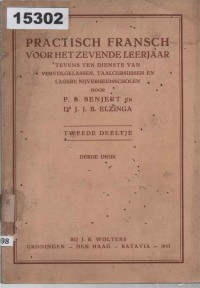 Image of Practisch Fransch Voor Het Zevende Leerjaar; Bahasa Prancis Praktis untuk Kelas Tujuh
