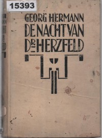 Image of De Nacht van Dr. Herzfeld; Malam Dr. Herzfeld