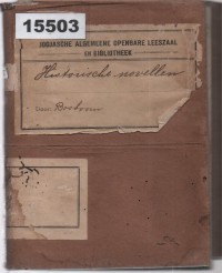 Image of Historische Novellen; Novel-Novel Sejarah