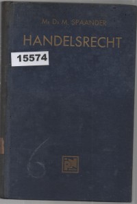 Image of Handelsrecht ;  Hukum Perdagangan