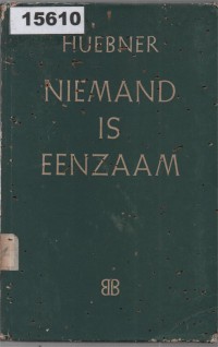 Image of Niemand is Eenzaam ; Tak Ada yang Kesepian