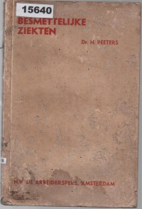 Image of Besmettelijke Ziekten ; Penyakit Menular