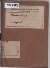 Image of Duinenburg: Schetsen en Herinneringen ;  Duinenburg: Sketsa dan Kenangan