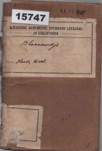 Image of Bloesempje. Een Liefdesgeschiedenis uit het Jaar 1797; Bloesempje. Sebuah Kisah Cinta dari Tahun 1797