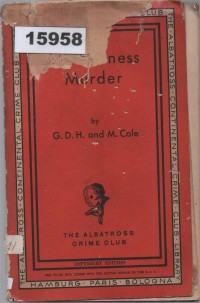 Image of Big Business Murder; Pembunuhan di Dunia Bisnis Besar