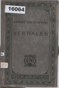 Image of Verhalen; Kumpulan Cerita