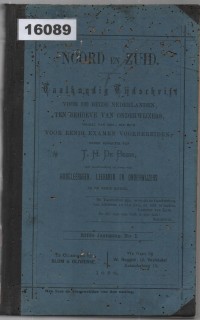 Image of Noord en Zuid: Taalkundig Tijdschrift ; Utara dan Selatan: Jurnal Linguistik