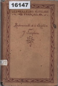 Image of Mademoiselle de La Seiglière ;  Nona de La Seiglière