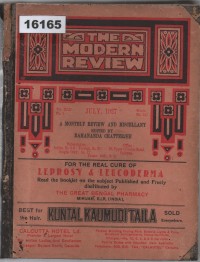 Image of The Modern Review ; Tinjauan Modern