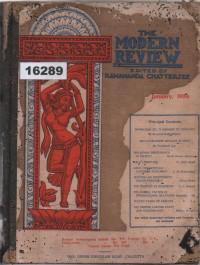 Image of The Modern Review: A Monthly Review and Miscellany ; Ulasan Modern: Tinjauan Bulanan dan Campuran