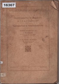 Image of Kunstnijverheid in Nederlandsch-Indië: Jaarvergadering te Jogjakarta op 1, 2 en 3 Augustus 1919 ; Kerajinan di Hindia Belanda: Rapat Tahunan di Yogyakarta pada 1, 2, dan 3 Agustus 1919