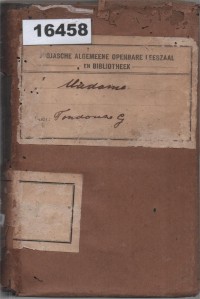 Image of Madame: Mœurs Parisiennes ; Madame: Adat Istiadat Paris