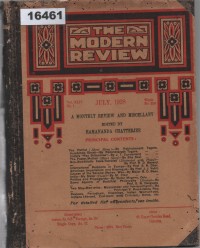 Image of The Modern Review; Tinjauan Modern