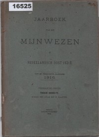 Image of Jaarboek van het Mijnwezen in Nederlandsch Oost-Indië ; Buku Tahunan Pertambangan di Hindia Belanda