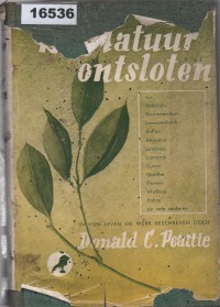 Image of De Natuur Ontsloten; Alam Terungkap