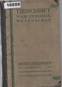 Image of Tijdschrift voor Zendingswetenschap 