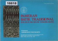 Image of Pameran Batik Tradisional: Koleksi Museum Sonobudoyo