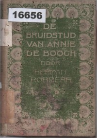 Image of De Bruidstud van Annie de Boogh; Mahar Pernikahan Annie de Boogh