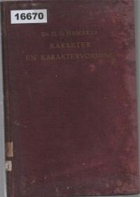 Image of Karakter en Karaktervorming: Psychologie voor den Practischen Opvoeder; Karakter dan Pembentukan Karakter: Psikologi untuk Pendidik Praktis