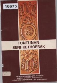 Image of Tuntunan Seni Kethoprak