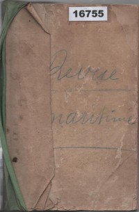 Image of Revue Maritime et Coloniale; Majalah Maritim dan Kolonial