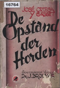 Image of De Opstand der Horden ; Pemberontakan Massa
