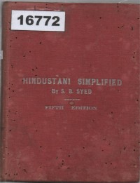 Image of Hindustani Simplified; Hindustani Sederhana