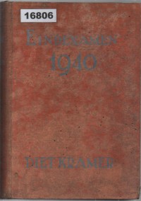 Image of Eindexamen 1940 ; Ujian Akhir 1940