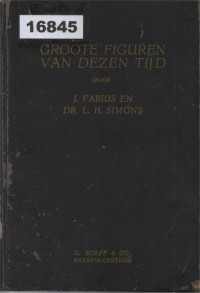 Image of Groote Figuren van Dezen Tijd: Chiang Khai Shek, Roosevelt, Stalin; Tokoh Besar di Zaman Ini: Chiang Khai Shek, Roosevelt, Stalin
