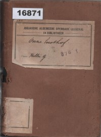Image of Onze Lusthof: Keur van Oorspronkelijke Romans en Verhalen ; Taman Hiburan Kita: Pilihan Roman dan Cerita Asli