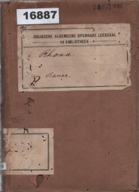 Image of Rhona: Een Roman ;  Rhona: Sebuah Roman