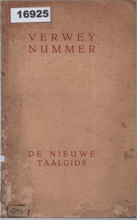 Image of Verwey Nummer - De Nieuwe Taalgids ; Edisi Verwey - Panduan Bahasa Baru