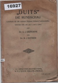 Image of DUITS - DIE RUNDSCHAU ; Jerman - Tinjauan