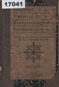 Image of Verklaring der Kerkplechtigheden ; Penjelasan Upacara Gereja