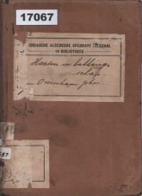 Image of Harten in Ballingschap; Hati dalam Pengasingan