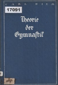 Image of Theorie der Gymnastik ; Teori Senam