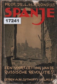 Image of Spanje: Een Voortzetting van de Russische Revolutie?; Spanyol: Kelanjutan dari Revolusi Rusia?