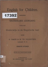Image of English for Children;  Bahasa Inggris untuk Anak-anak
