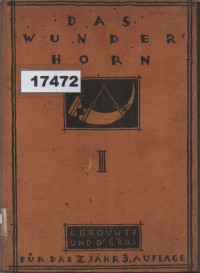 Image of Das Wunderhorn: Erzählungen, Geschichten und Gedichte fürs dritte Jahr; Das Wunderhorn: Cerita, Kisah, dan Puisi untuk Tahun Ketiga