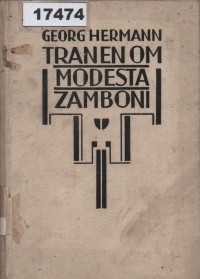 Image of Tranen om Modesta Zamboni; Air Mata untuk Modesta Zamboni