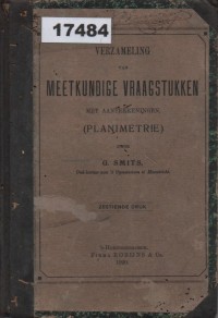 Image of Verzameling van Meetkundige Vraagstukken met Aanteekeningen (Planimetrie); Kumpulan Soal Geometri dengan Catatan (Planimetri)