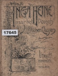 Image of Inga Heine: Naar het Deensch van J. Blicher-Clausen; Inga Heine: Dari Bahasa Denmark oleh J. Blicher-Clausen