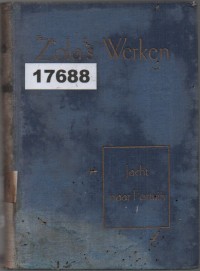 Image of Zola's Werken (De Rougons-Macquarts) - Jacht Naar Fortuin; Karya-karya Zola (De Rougons-Macquarts) - Perburuan Keberuntungan