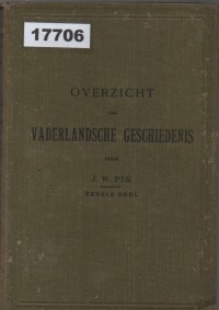 Image of Overzicht der Vaderlandsche Geschiedenis; Tinjauan Sejarah Tanah Air