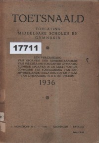 Image of Toetsnaald 1936; Jarum Ujian 1936