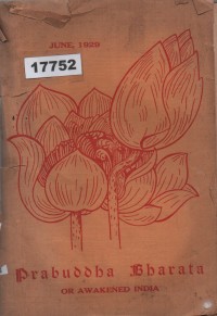 Image of Prabuddha Bharata or Awakened India; Prabuddha Bharata atau India yang Terjaga